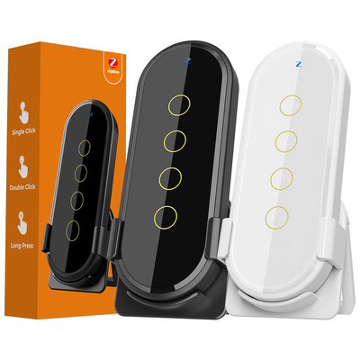 トゥヤ ZigBee スマートホーム シーンのスイッチ 4 ギャング 12 シーンのタッチライト スイッチ リモコン スマートライフ アプリ