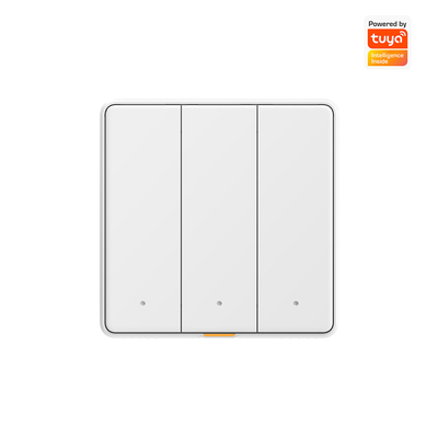 トゥヤ WIFI RF433 スマート ウォールライト ボタン プッシュ スイッチ 110-250v 無中性ワイヤー シングル ファイア タイムリング 音声アプリ Tmall Genie, Alexa, Google Home