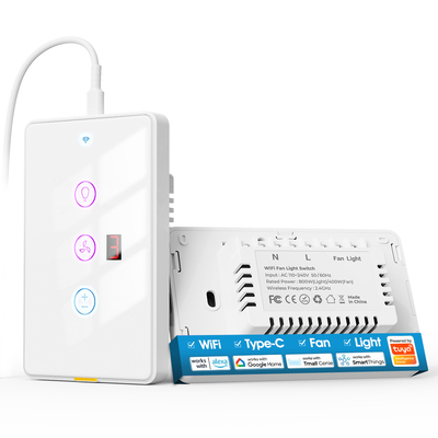 良い値段 トゥヤ Wifi Fan Light Us スイッチタイプC タイムリング 音声アプリ アレクサと互換性 グーグルホーム スマートホーム オンライン