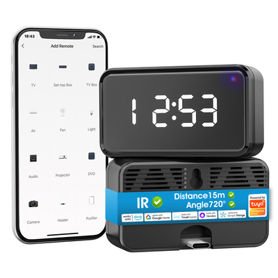 良い値段 Wifi 赤外線 リモコン 時計表示 ファンのテレビ DVD 音声 アレクサとGoogle トゥヤ IR 制御 スマートホーム オンライン