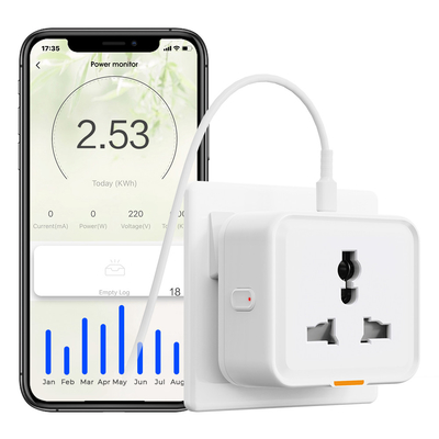 良い値段 トゥイアユニバーサルソケットタイプC出口 16A WiFi RF433 トラベルアダプター トゥイアスマートホームプラグ オンライン