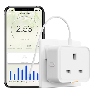良い値段 トゥヤ スマートホームプラグ イギリス ソケット トラベル アダプター 変換 アウトレット APP 音声 アレクサ Type C 16A WiFi RF433 オンライン