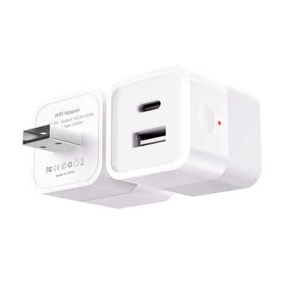 良い値段 トゥヤ スマートWiFiミニ電源アダプタ ポータブル5VマイクロUSB&C型充電器プラグ APP制御,音声コマンド,タイムリング,ライトストライプのアレキササポート オンライン