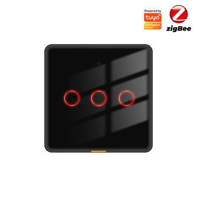 良い値段 トゥヤ Zigbee スマートライトスイッチ ニュートラルワイヤもコンデンサも不要 100-250V 音声&アプリ制御 アレクサ&グーグルホーム対応 EUタッチスイッチ オンライン