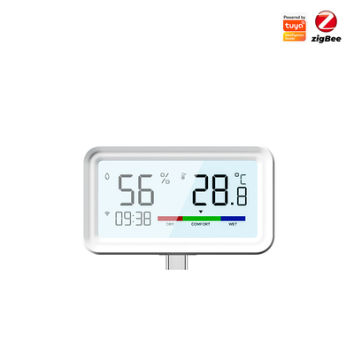 良い値段 Tuya ZigBee ワイヤレスヒグロメーターと温度計センサー 遠隔モニタリング,アプリ制御,アレキサ&Googleホーム互換性 オンライン