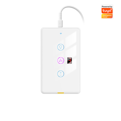 良い値段 トゥヤ WiFi ファンのライトスイッチ タイプC タイマーと音声制御,スマートホーム自動化のためのAlexaとGoogleホームと互換性 オンライン