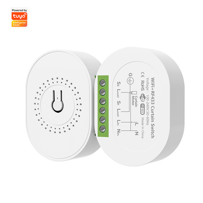良い値段 SMATRUL Tuya WiFi RF433 スマートカーテンスイッチモジュール,電気ローラーシャッターのために設計,アレキサとGoogleホームのために作業 オンライン
