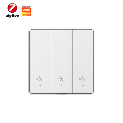 良い値段 Tuya ZigBee レーダー モーションセンサー スイッチ センサー 無 中性 スマートホーム EU 壁灯 ボタン 消灯 容器 時計アプリ 無 オンライン